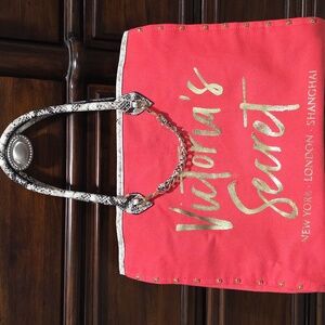 VICTORIA'S SECRET Angel City Pink Love Tote Like NEW